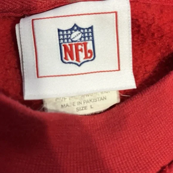 Y2K NFL Tampa Bay Buccaneers Crewneck Sweatshirt Large - Picture 4 of 4